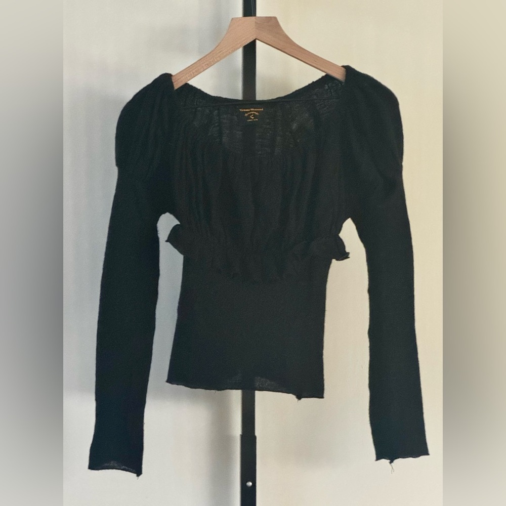 Vintage 90s Vivienne Westwood 100% Wool Made in Italy Top Sweater